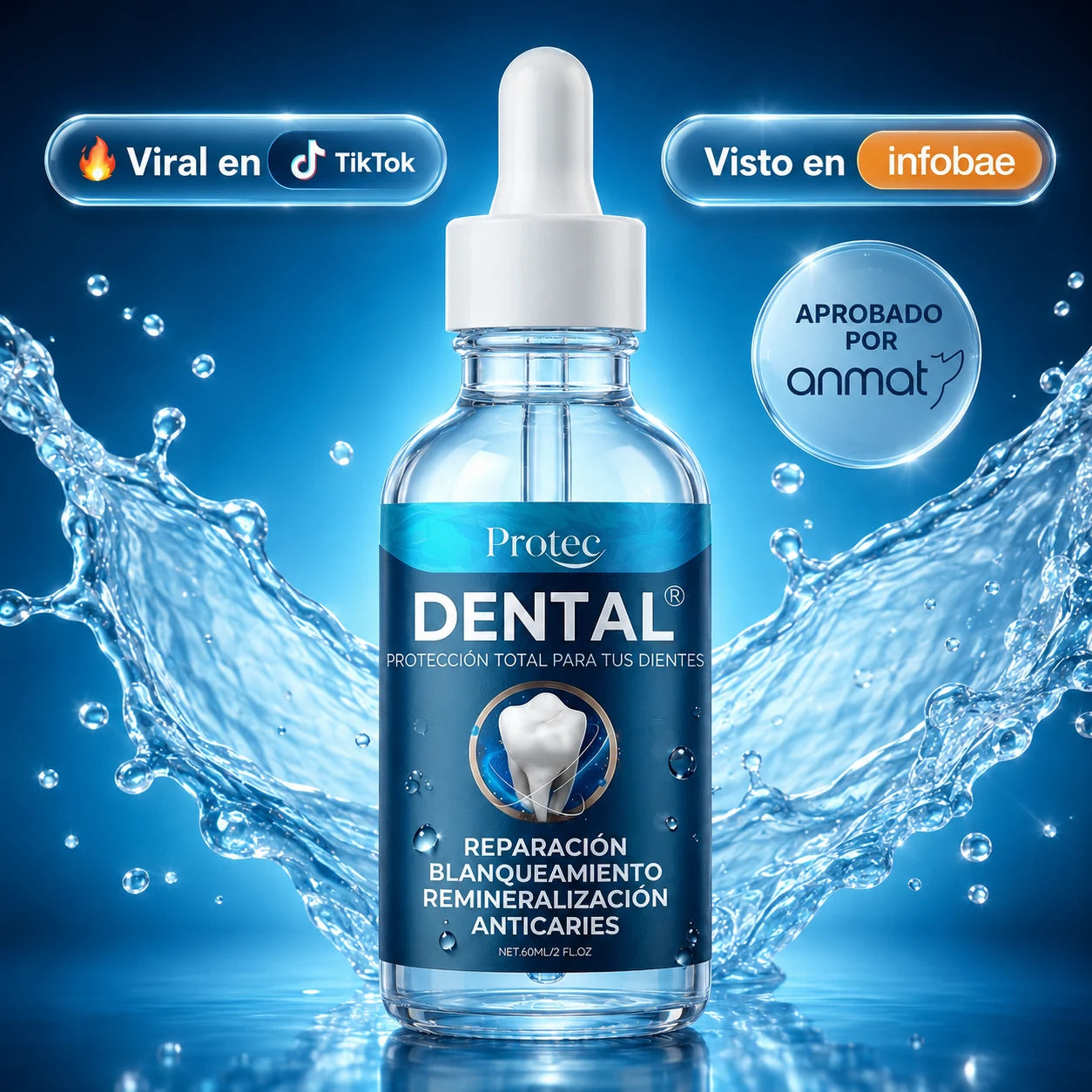 Dental® — frasco de 60 ml