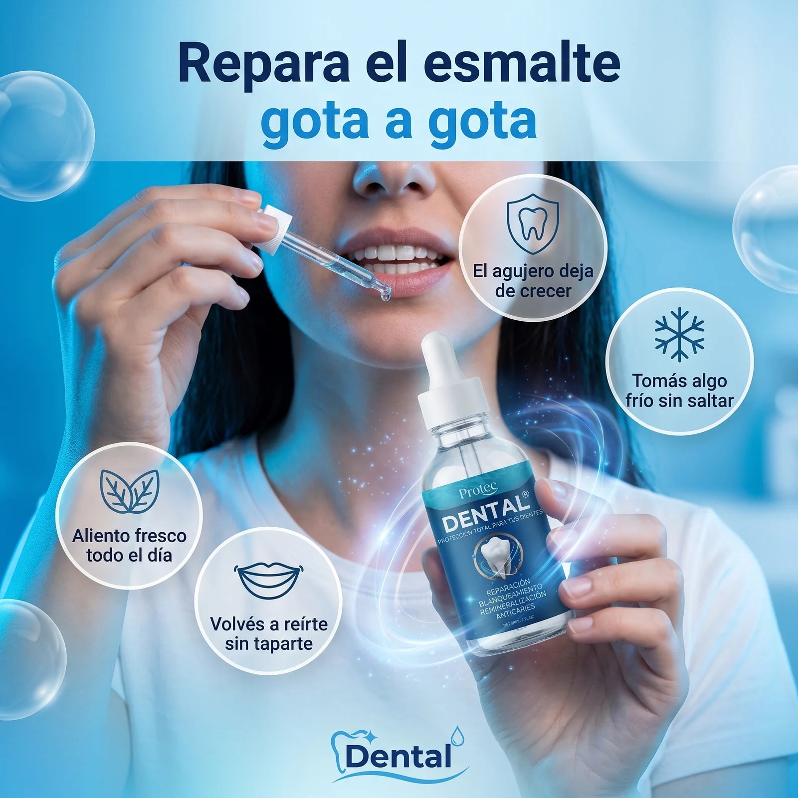 Repara el esmalte gota a gota